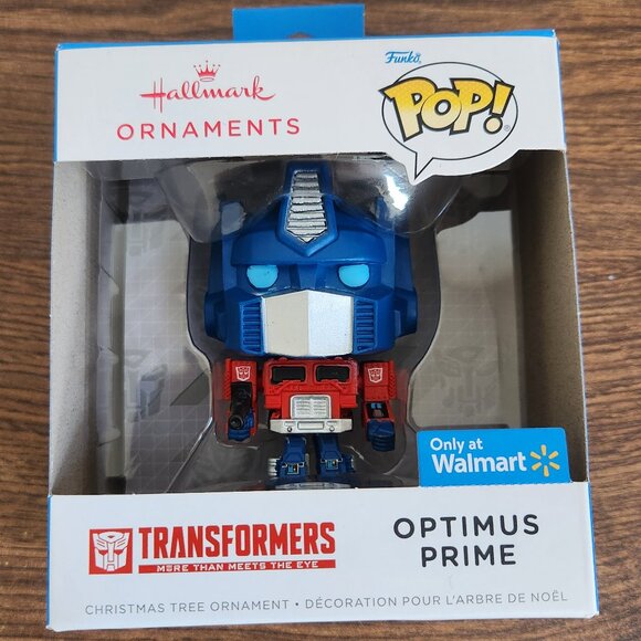 Hallmark Funko Pop Ornament - Transformers Optimus Prime - Picture 1 of 2